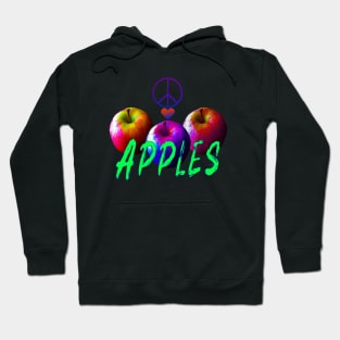 Peace Love Apples Hoodie